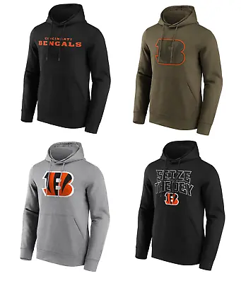 Buy Cincinnati Bengals NFL Hoodie Men's American Football Fanatics Hoodie - New • 19.99£