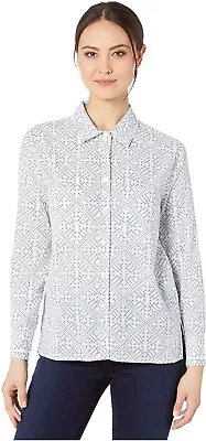 Buy Elliott Lauren 256732 Women's Escher Relaxed Long Sleeve Shirt Size 6 • 45.12£
