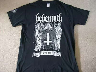 Buy Original Behemoth The Satanist Tour 2014 T Shirt (large) • 17.99£