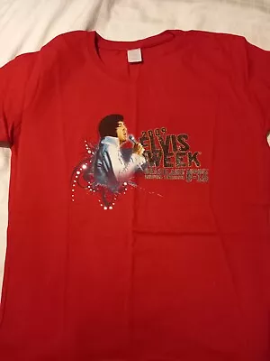 Buy Vintage Elvis Presley Graceland 2009 T-shirt Size M • 10£