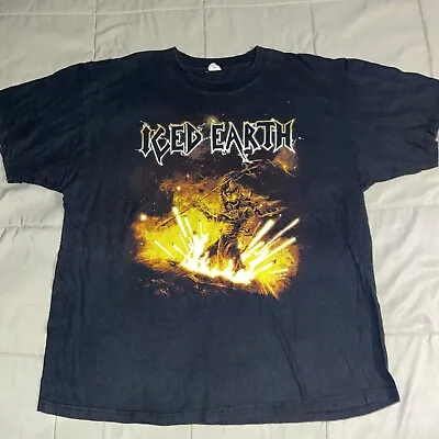 Buy Iced Earth Vintage Tour Shirt 2008 XL North American The Crucible Of Man RARE • 33.07£