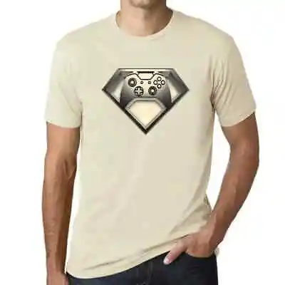 Buy Men's Graphic T-Shirt Super Gamer Esports Funny Heather Eco-Friendly Limited • 22.79£