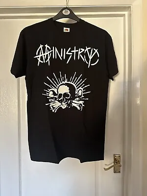 Buy Ministry Skull  T Shirt Large Brand New • 6£