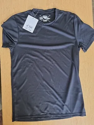 Buy Viewsport Ironman Workout T Shirt Black Small Under Shirt Gym Stretch Summer  • 3.99£