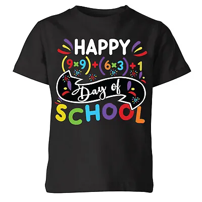 Buy Number Day Maths Day Happy School Days Top   Kids T-Shirt#P1#OR#A • 7.59£
