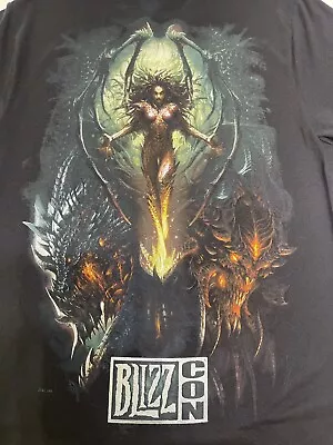 Buy Rare Starcraft Blizzcon 2010 World Of Warcraft T-Shirt M Blizzard Diablo Comic • 96.06£
