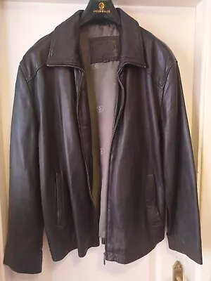 Buy Mens Ciro Citterio Leather Jacket M Barely Worn • 29.99£