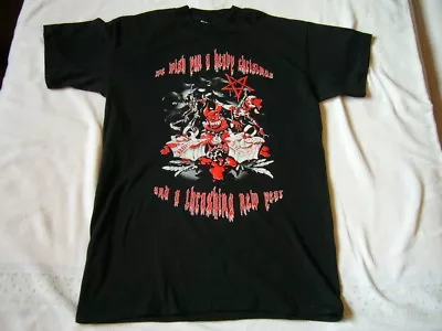 Buy SODOM, FATAL EMBRACE – Rare Original 2004 ANTICHRISTMAS::: T-Shirt, MISPRINT • 9.78£