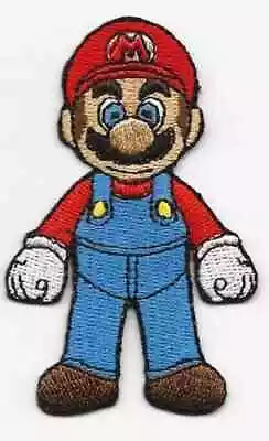 Buy New Sew On Iron On Patch Mario Cart Man Mario Patches Embroidered • 2.45£