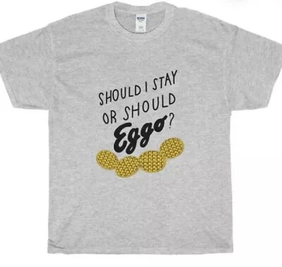 Buy EGGO T-shirt Fruit Of The Loom Grey Stranger Things UK MEDIUM  • 6.99£