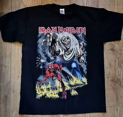 Buy Iron Maiden Legacy Beast TNOTB/Pergatory Merch Stand 2018 Tour Shirt MINT LARGE • 49.95£