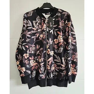 Buy Nouveffe Collection Floral Print Back Jacket - Size 14 • 9£