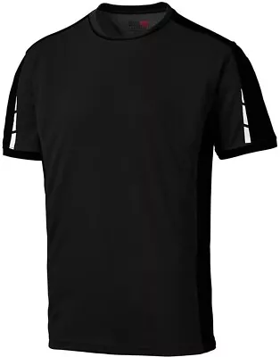Buy Dickies Pro Crew Neck Breathable Polyester Workwear T-Shirt Black Sizes Sm - XXL • 14.99£