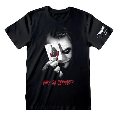 Buy Official DC The Dark Knight – Why So Serious T-shirt • 14.99£