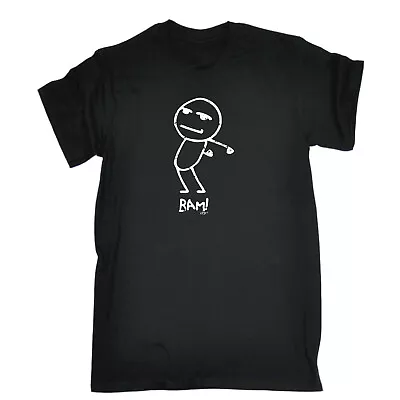 Buy Bam Stickman - Mens Funny Novelty Gift Tee Top Shirts T Shirt T-Shirt Tshirts • 12.95£