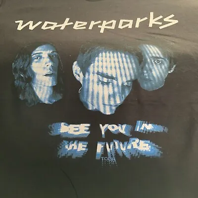 Buy Waterparks New Black T-shirt Size Medium • 16.99£