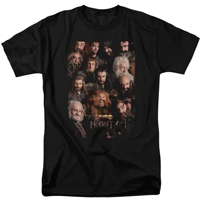 Buy The Hobbit Dwarves Poster Group Licensed Adult T-Shirt • 17£