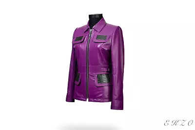 Buy Womens Jacket EKZO /Crocodile Leather Real Price 2850$ • 1,537.17£