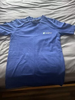 Buy BNWT Berghaus Dean Street Kanchenjunga Mountain Blue T-Shirt - Size Medium • 16£