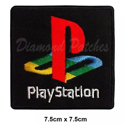 Buy Play Station Embroidery Patch Iron Sew On Movie Comic Fashion Badge • 2.49£