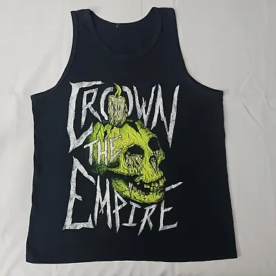 Buy (P1-41) Women's   Crown The Empire  Large Black Tank Top • 5.67£