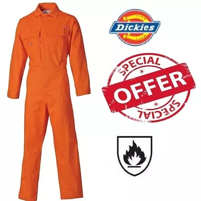 Buy Dickies Firechief Flame Retardant Lightweight Proban Overall Cotton Fr4869 • 20£