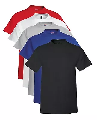 Buy Hanes USA Beefy T TALL BLACK GREY RED BLUE Or WHITE Extra Long Length Cotton  • 16.99£