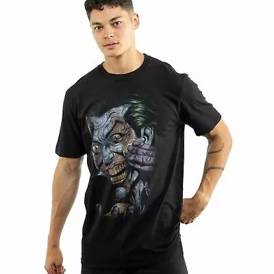 Buy Official DC Comics Mens The Joker Don't Forget To Smile T-shirt Black S - XXL • 13.99£