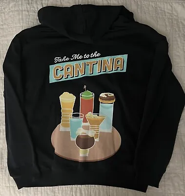 Buy Disney Parks 2023 Star Wars May The 4th Greedo Cantina Zip-Up Hoodie MED NWT • 55.89£