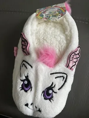 Buy Primark My Little Pony Unicorn Slipper Footlets Slippers UK 3-5 • 9.99£