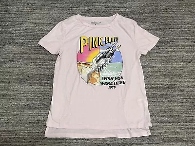 Buy Pink Floyd Wish You Were Here 1975 Women’s Medium Band Tee T Shirt Top Pink • 6.62£
