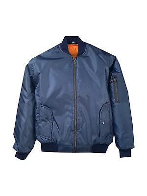 Buy Mens MA1 Air Force Army Pilot Biker Bomber Security Padded Doorman Jacket New • 20.89£
