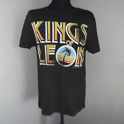 Buy Kings Of Leon T’shirt Size Medium Brown • 9.99£
