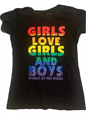 Buy Panic At The Disco Pride T Shirt Girls Love Girls And Boys • 9.99£