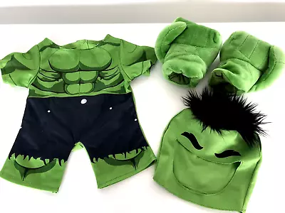 Buy Build A Bear - Marvel Avengers - Hulk Costume - Green Bodysuit / Mask / Gloves • 16.50£
