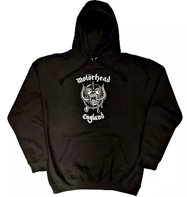 Buy Motorhead England Warpig Logo Unisex Official Hoodie (M) For Sale To The UK Only • 18.49£