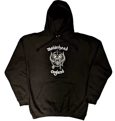 Buy Motorhead England Warpig Logo Unisex Official Hoodie  (XL) For Sale To UK Only • 36.99£