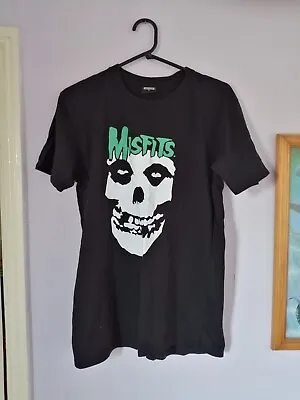 Buy The Misfits - T-Shirt In Very Good All Round Condition - Black Size M • 10£