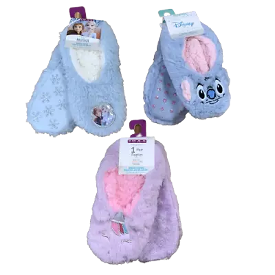 Buy Girls Super Soft Primark Unicorn Frozen 2 LOL Suprise Slippers Footlet Socks • 8.50£