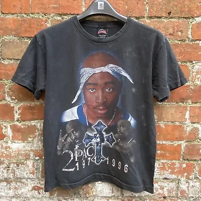 Buy 90’s 2Pac Memorial T Shirt Medium Single Stitch Legends Live Forever Tupac • 129.99£