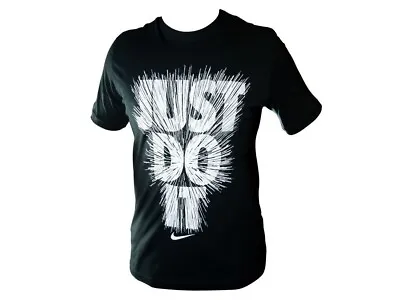 Buy Nike T-shirt Just Do It Light Speed Print The Athletic Dept Black Mens S,m,l,xl • 11.99£
