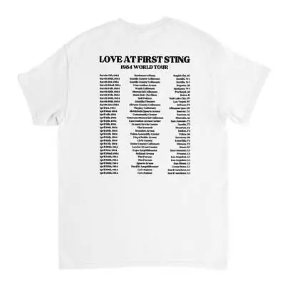 Buy Scorpions - 1984 Love At First Sting World Tour Shirt, Scorpions Retro Vintage • 43.54£
