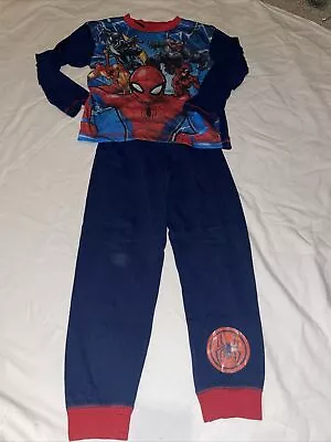 Buy Marvel Spiderman Boys Pyajams 5-6 Years • 0.99£
