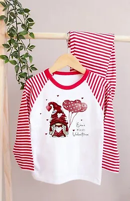 Buy Personalised Girl Gonk Valentines Day Pyjamas • 15.99£
