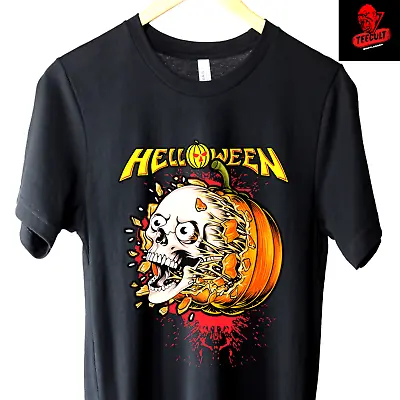 Buy Helloween Heavy Metal Rock Band Retro Tee Unisex Heavy Cotton T-Shirt S–3XL 🎃 • 23.69£