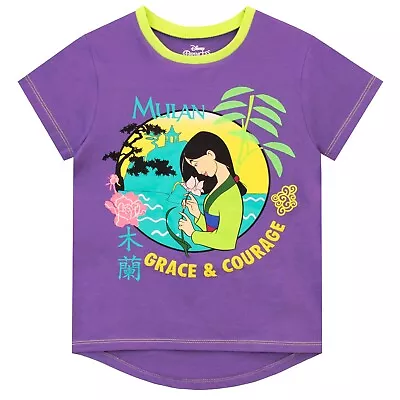 Buy Disney Mulan Purple T Shirt Kids Age 5-6 Years Brand New In Packaging Character • 6.99£