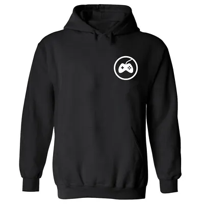 Buy Unisex Gaming Icon On Left Chest Printed For Game Lovers Console Gaming Hoodie • 17.98£