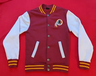 Buy NFL Washington Redskins Commanders American Football Varsity Jacket Small Adult • 15£