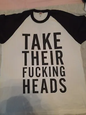 Buy Trivium  Take Their Fu##ing Heads T Shirts  Xl • 11.98£