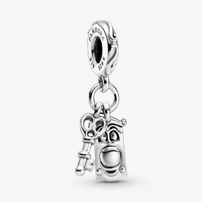 Buy PANDORA Alice In Wonderland Key & Door Knob Dangle Charm - 799344C00 • 23.63£